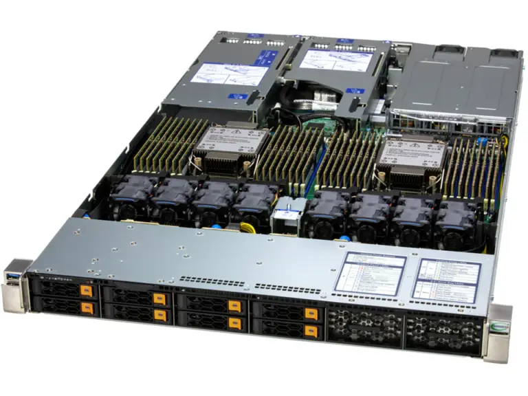 インテル® Xeon® 6 6700E プロセッサー搭載 ラックマウントサーバ「VCXS-1UDR08L1401」販売開始
